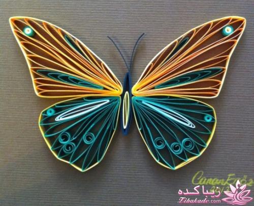 کوئیلینگ یا ملیله کاغذی